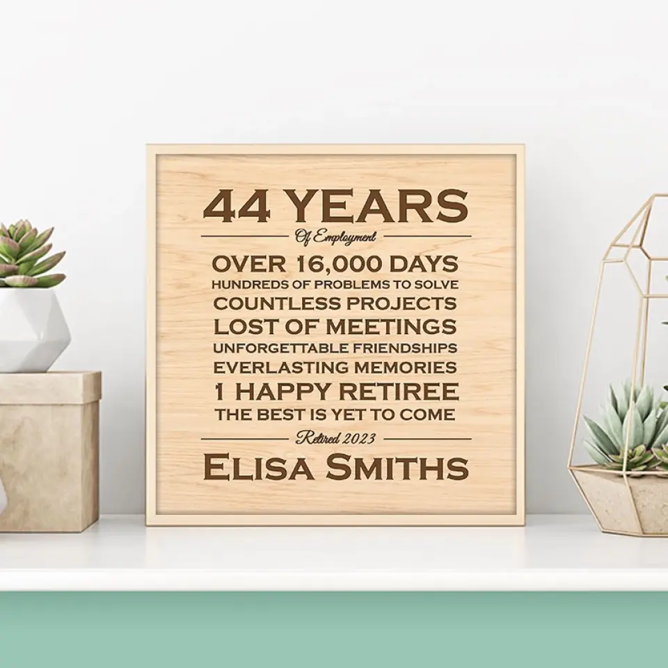 A Happy Retiree The Best Is Yet To Come - Custom Canvas Poster - Retirement Gifts - Image 9