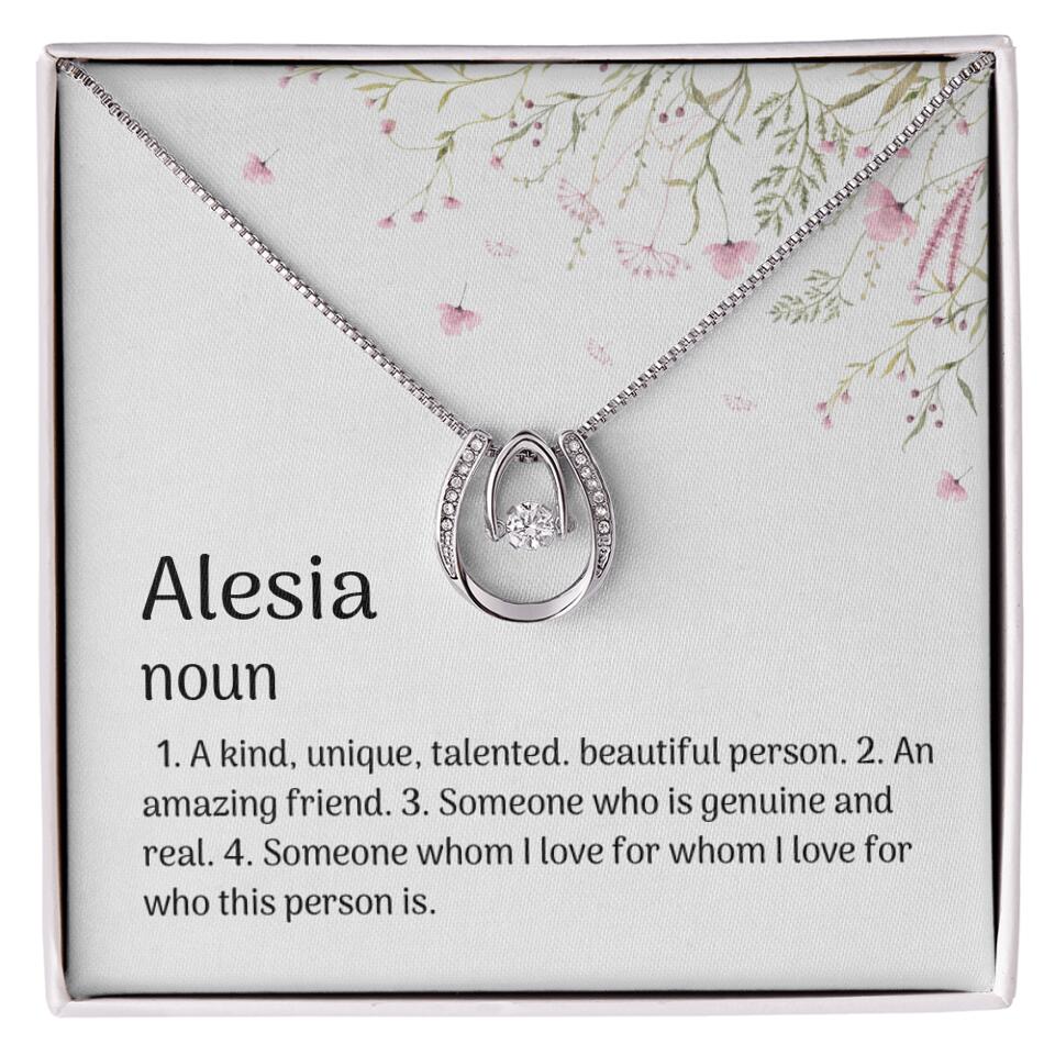 A Kind Unique Talented Beautiful Person Personalized Necklace - Image 21