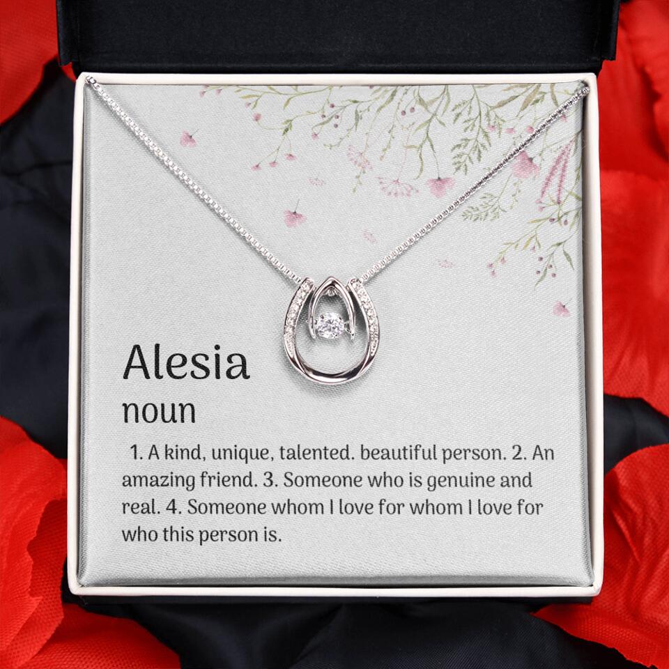A Kind Unique Talented Beautiful Person Personalized Necklace - Image 22