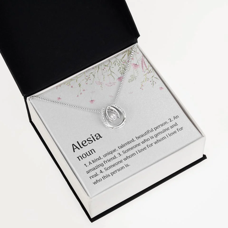 A Kind Unique Talented Beautiful Person Personalized Necklace - Image 24