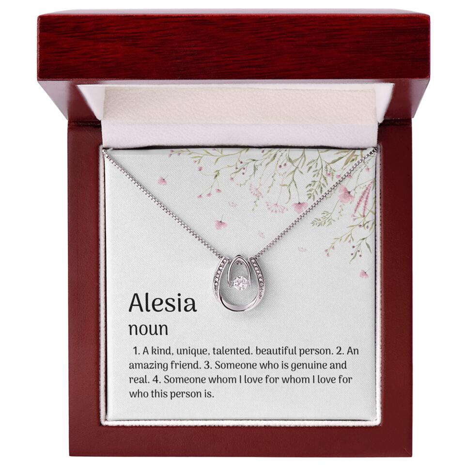 A Kind Unique Talented Beautiful Person Personalized Necklace - Image 25