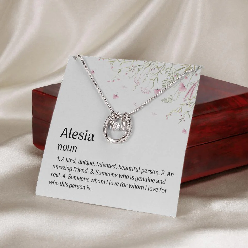 A Kind Unique Talented Beautiful Person Personalized Necklace - Image 27
