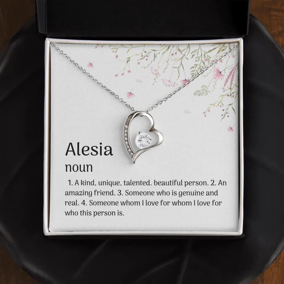 A Kind Unique Talented Beautiful Person Personalized Necklace - Image 28