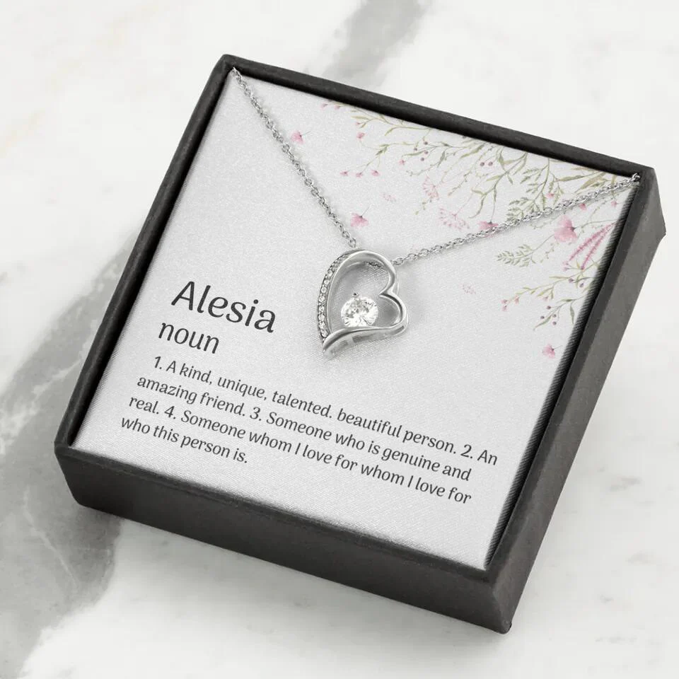 A Kind Unique Talented Beautiful Person Personalized Necklace - Image 31