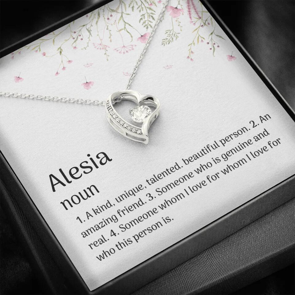 A Kind Unique Talented Beautiful Person Personalized Necklace - Image 34