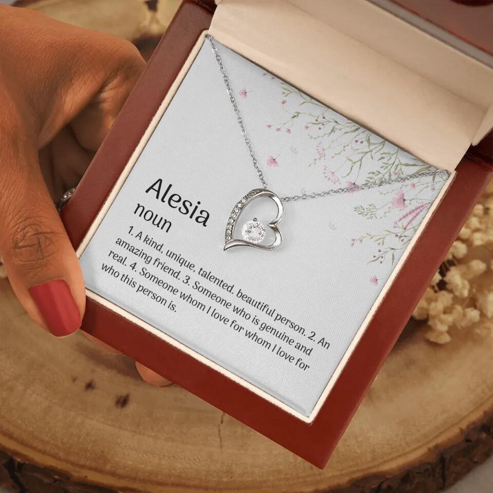 A Kind Unique Talented Beautiful Person Personalized Necklace - Image 35