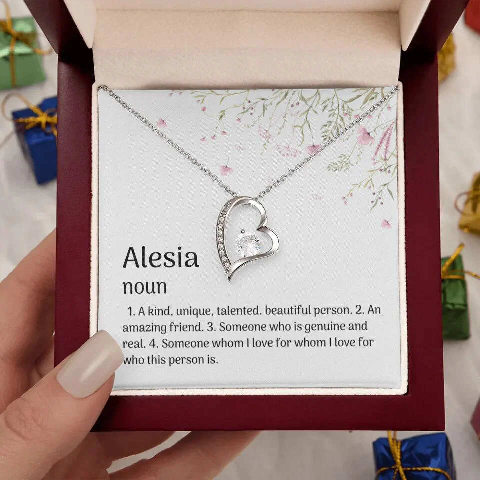 A Kind Unique Talented Beautiful Person Personalized Necklace - Image 38