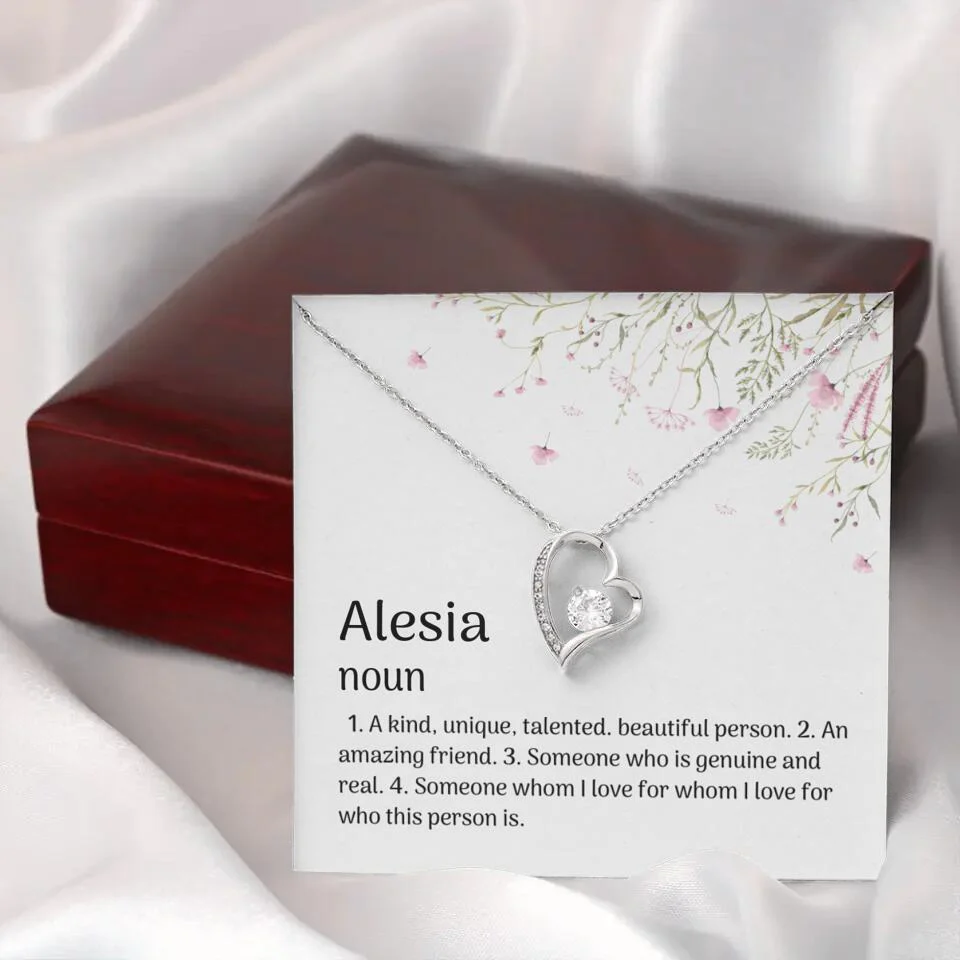 A Kind Unique Talented Beautiful Person Personalized Necklace - Image 42