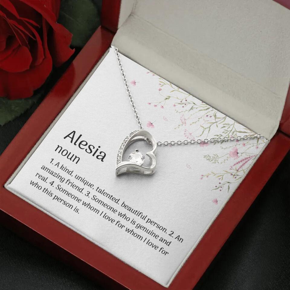 A Kind Unique Talented Beautiful Person Personalized Necklace - Image 43