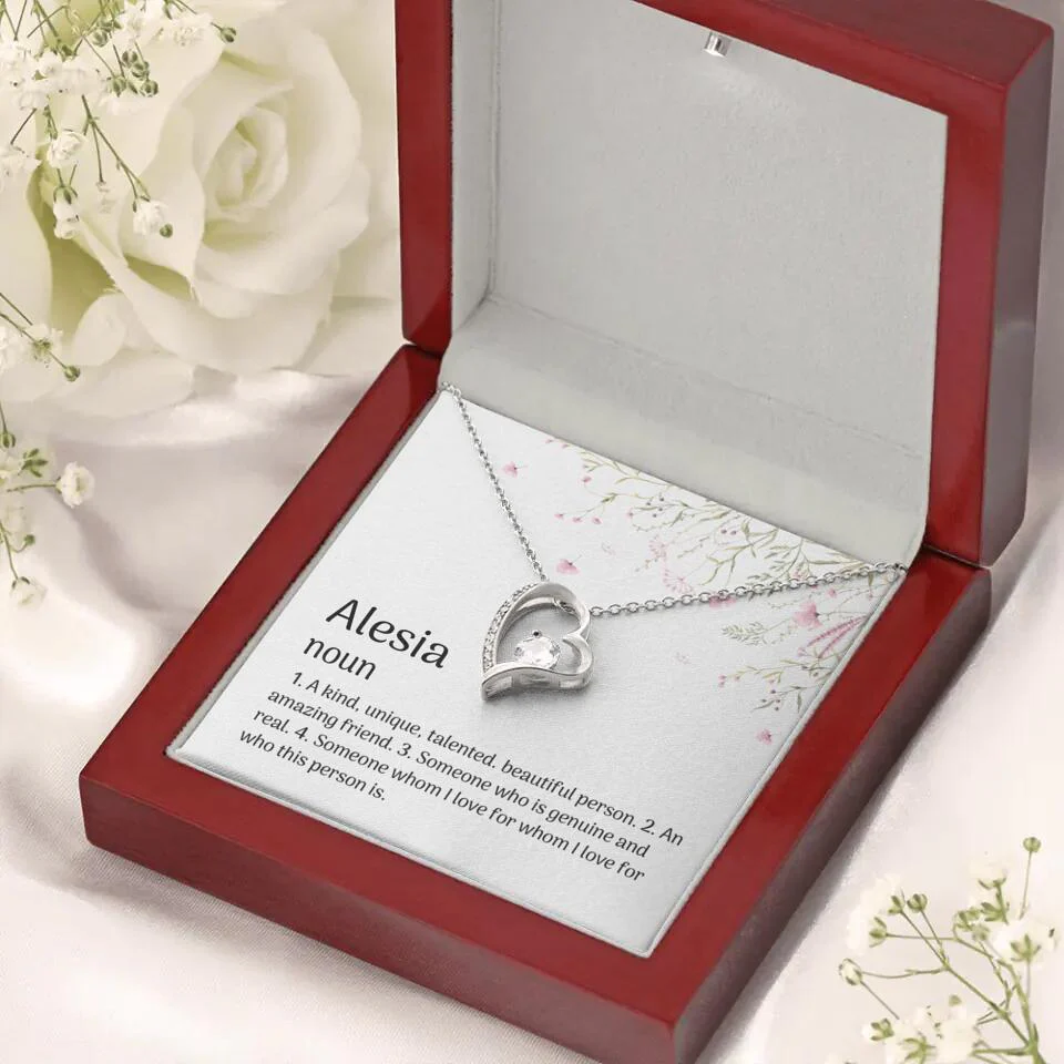 A Kind Unique Talented Beautiful Person Personalized Necklace - Image 44