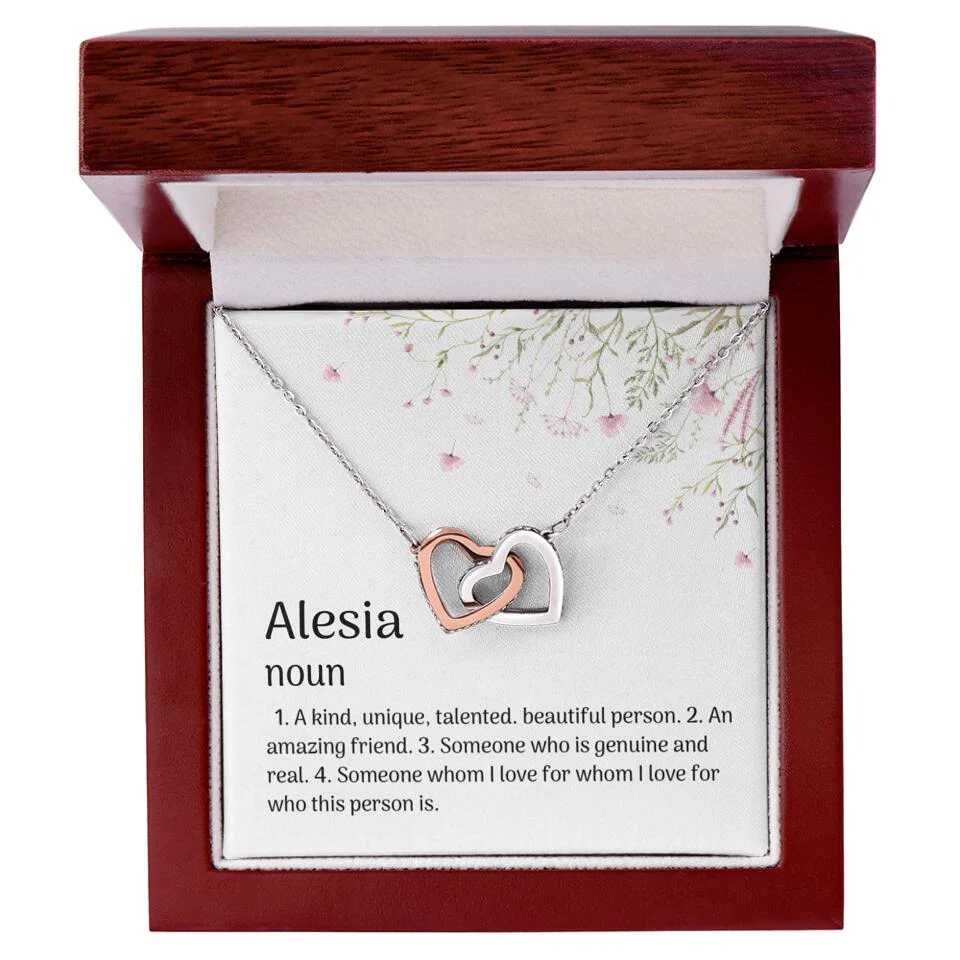 A Kind Unique Talented Beautiful Person Personalized Necklace - Image 5