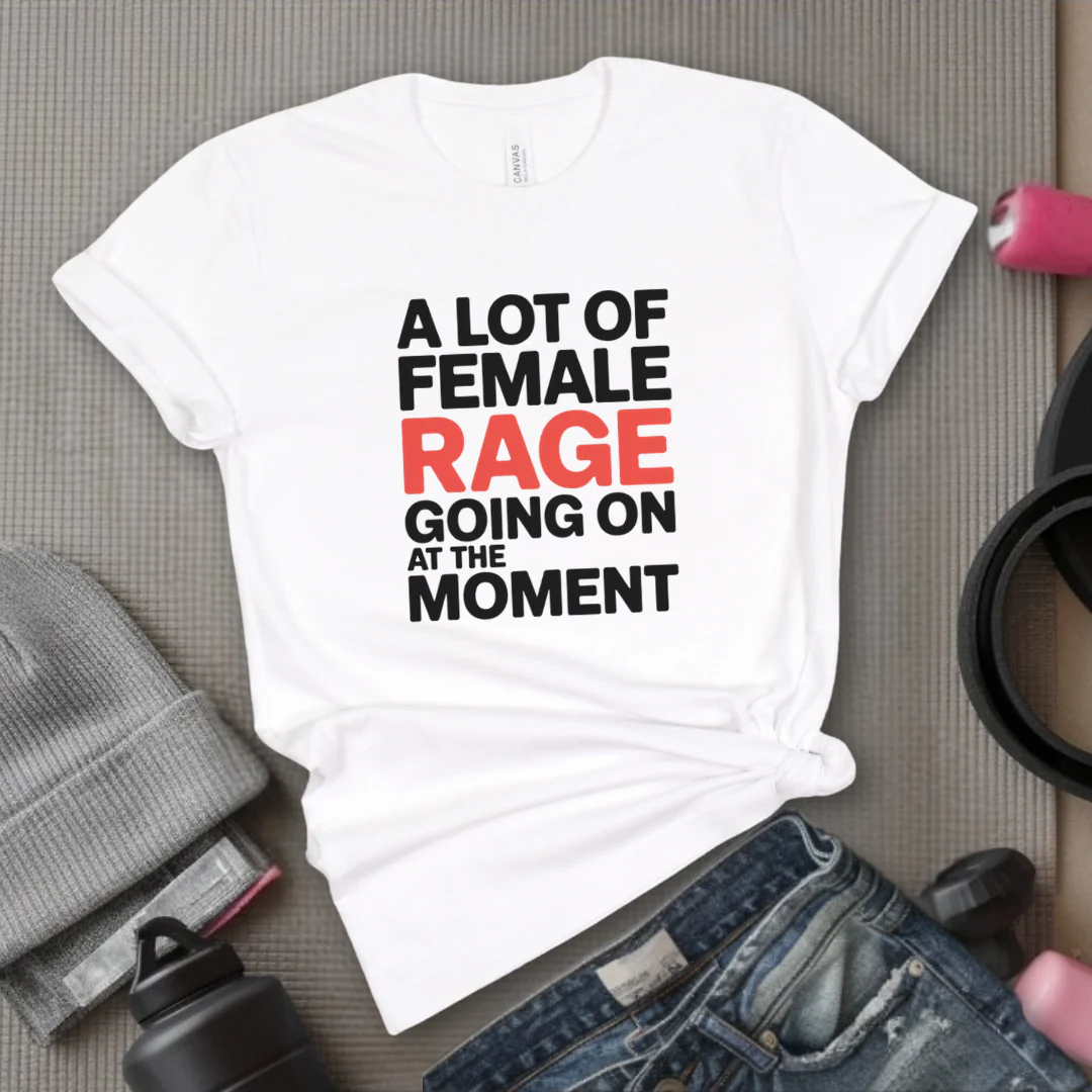 A Lot of Female Rage Going On At The Moment Shirt - Feminist Women Empowerment Shirt - R.B.G Tshirt - Gifts for Feminists - Bella Canvas 3001 - Image 7