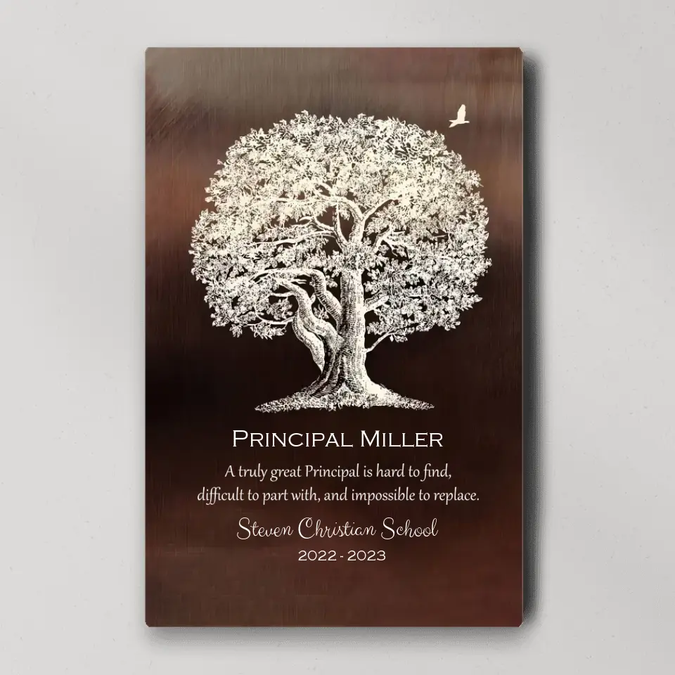 A Truly Great Principal Is Hard To Find - Personalized Canvas - Gift For Principal | 212IHPNPCA775 - Image 2
