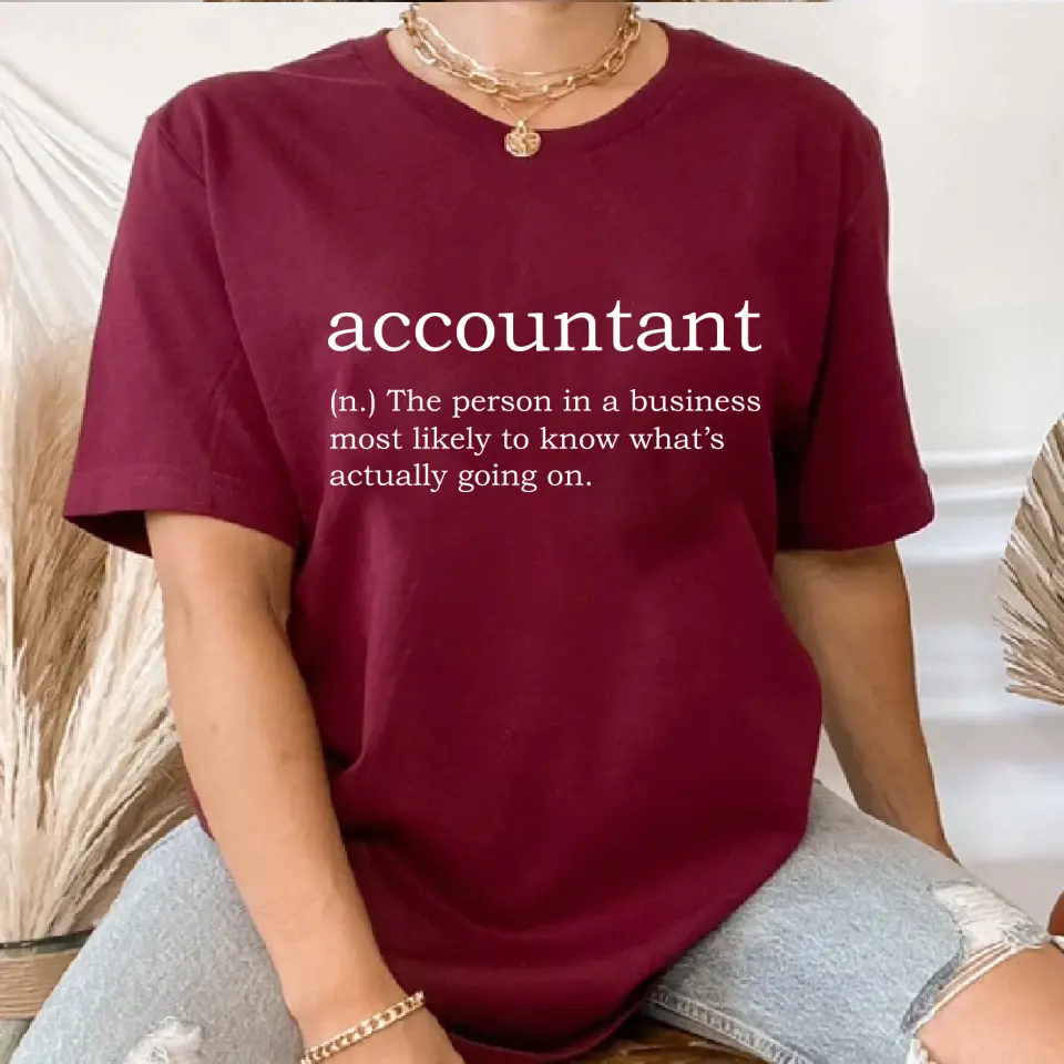 Accountant The Person In A Business - Shirt Sweater - Gift For Accountant | 307IHPNPTS843 - Image 7