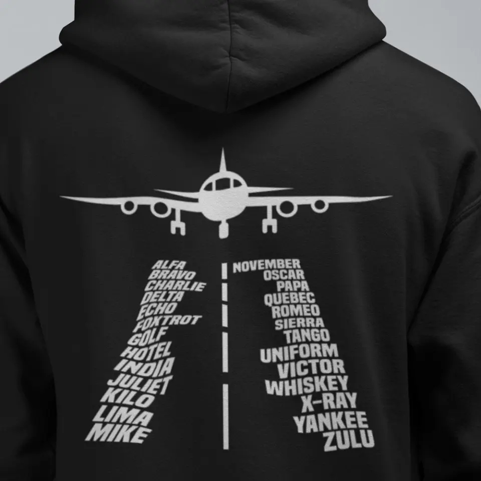 Alphabet Flying Pilot Shirt Gifts for Pilot - Image 16