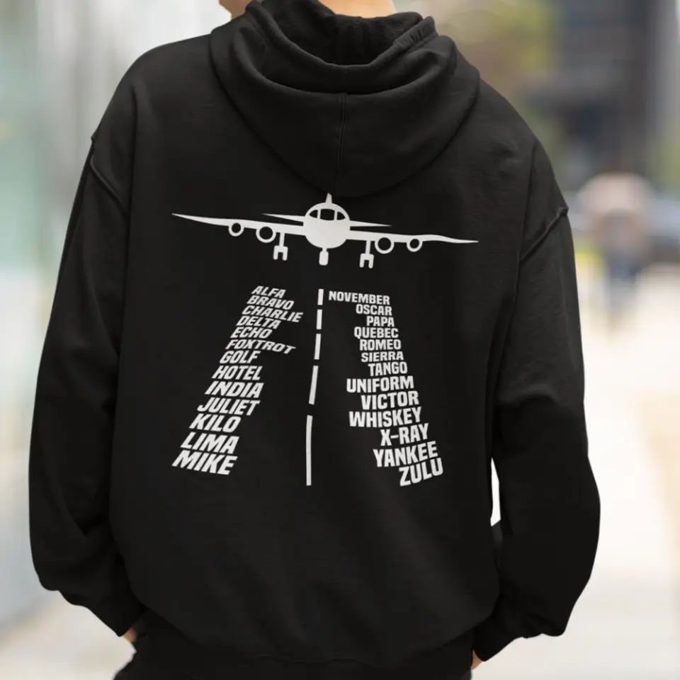 Alphabet Flying Pilot Shirt Gifts for Pilot - Image 18