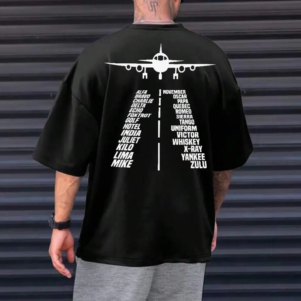 Alphabet Flying Pilot Shirt Gifts for Pilot - Image 4