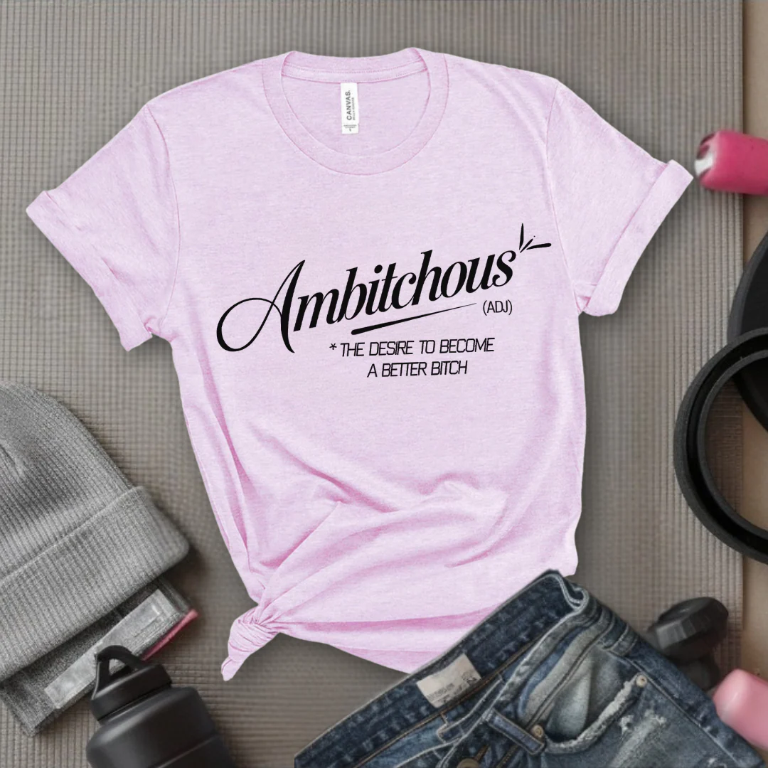 Ambitchous - Women's March T-Shirt - Feminism Tee - Gift for Her - Bella Canvas 3001 - Image 8