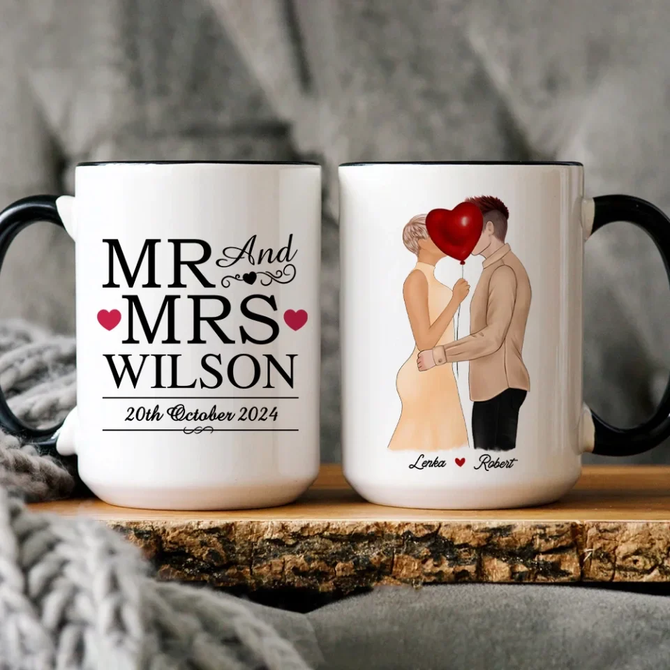 Annoying Each Other For Years - Personalized White Mug - Gifts For Her Him - Image 17