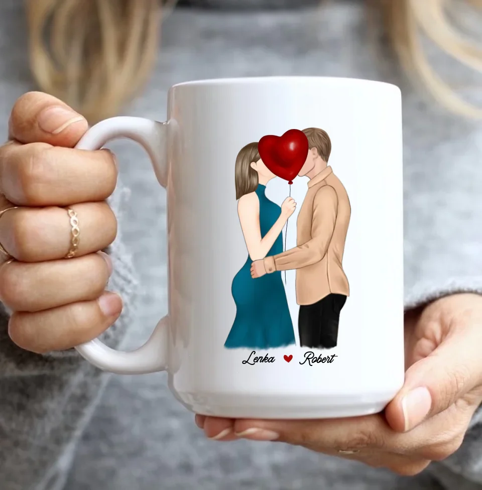 Annoying Each Other For Years - Personalized White Mug - Gifts For Her Him - Image 8
