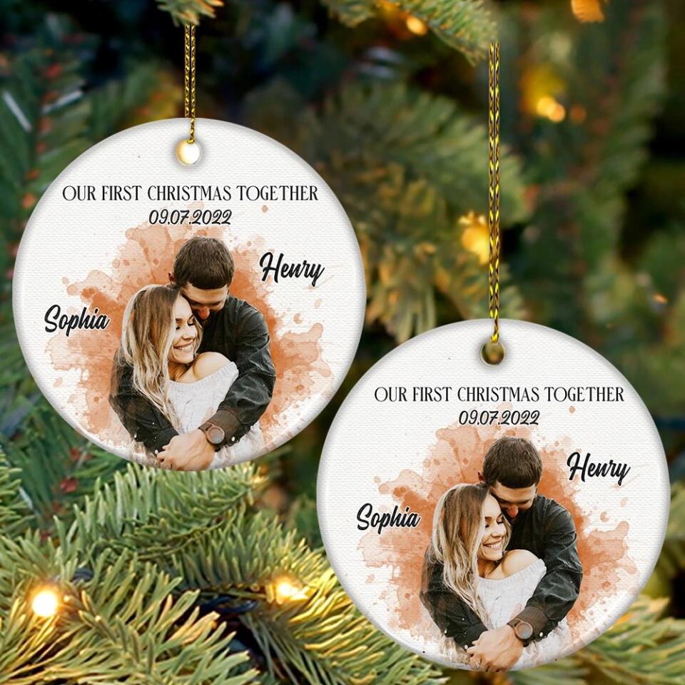 Annoying Each Other Since Custom Ornament Christmas Gift For Couple - Image 4