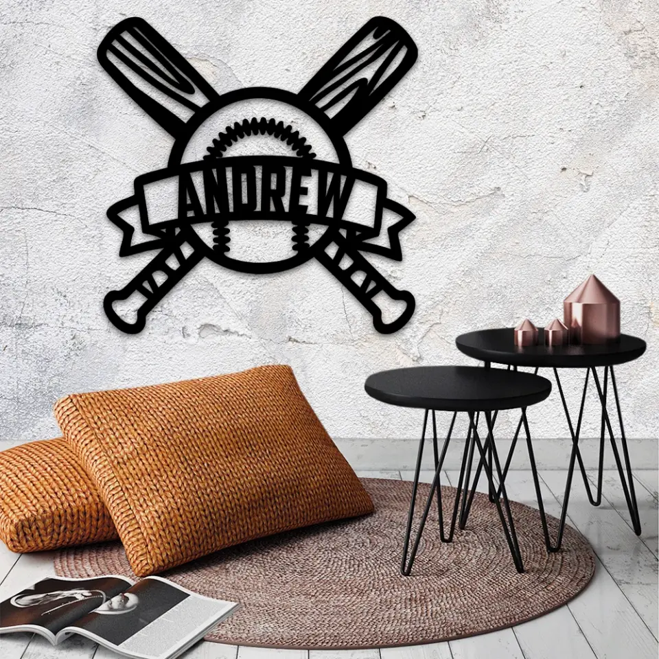 Baseball Personalized Metal Sign Gift For Baseball Lovers - Image 4