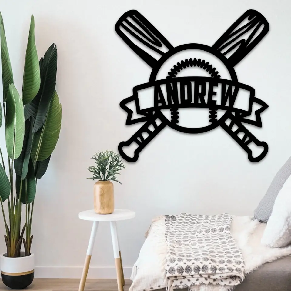 Baseball Personalized Metal Sign Gift For Baseball Lovers - Image 6