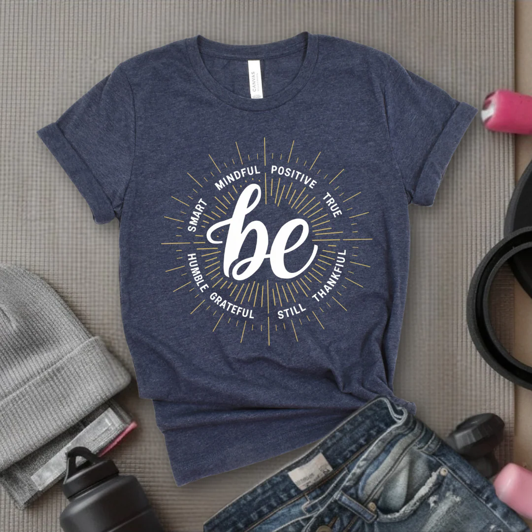 Be Smart Humble Postive Words - Feminist T-Shirt - Women Empowerment Tee - Unisex Shirt - Bella Canvas 3001 - Image 5