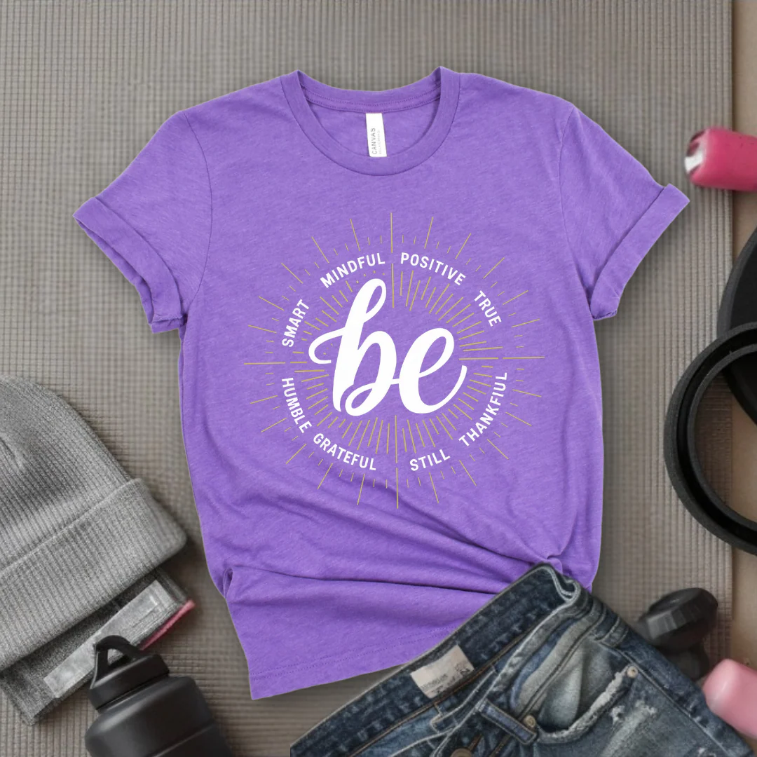 Be Smart Humble Postive Words - Feminist T-Shirt - Women Empowerment Tee - Unisex Shirt - Bella Canvas 3001 - Image 7