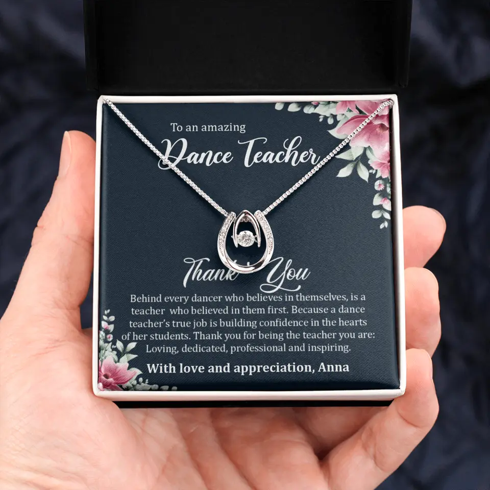 Behind Every Dancer Who Believes In Themselves Personalized Necklace - Image 14