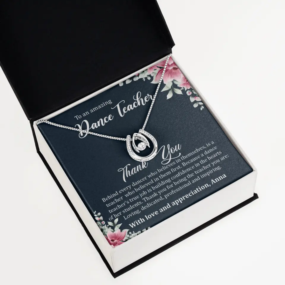 Behind Every Dancer Who Believes In Themselves Personalized Necklace - Image 15