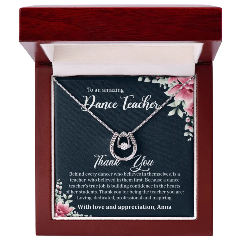 Behind Every Dancer Who Believes In Themselves Personalized Necklace - Image 22