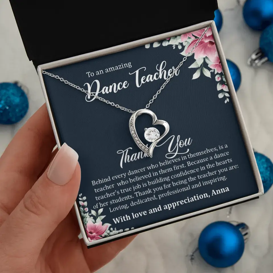 Behind Every Dancer Who Believes In Themselves Personalized Necklace - Image 42
