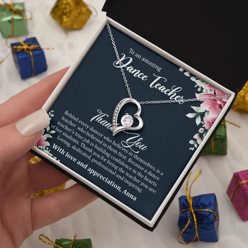 Behind Every Dancer Who Believes In Themselves Personalized Necklace - Image 43