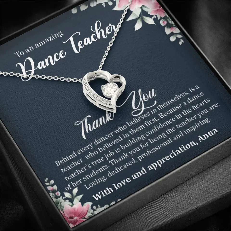 Behind Every Dancer Who Believes In Themselves Personalized Necklace - Image 51