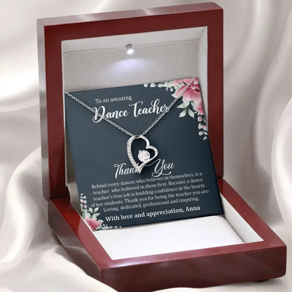 Behind Every Dancer Who Believes In Themselves Personalized Necklace - Image 53