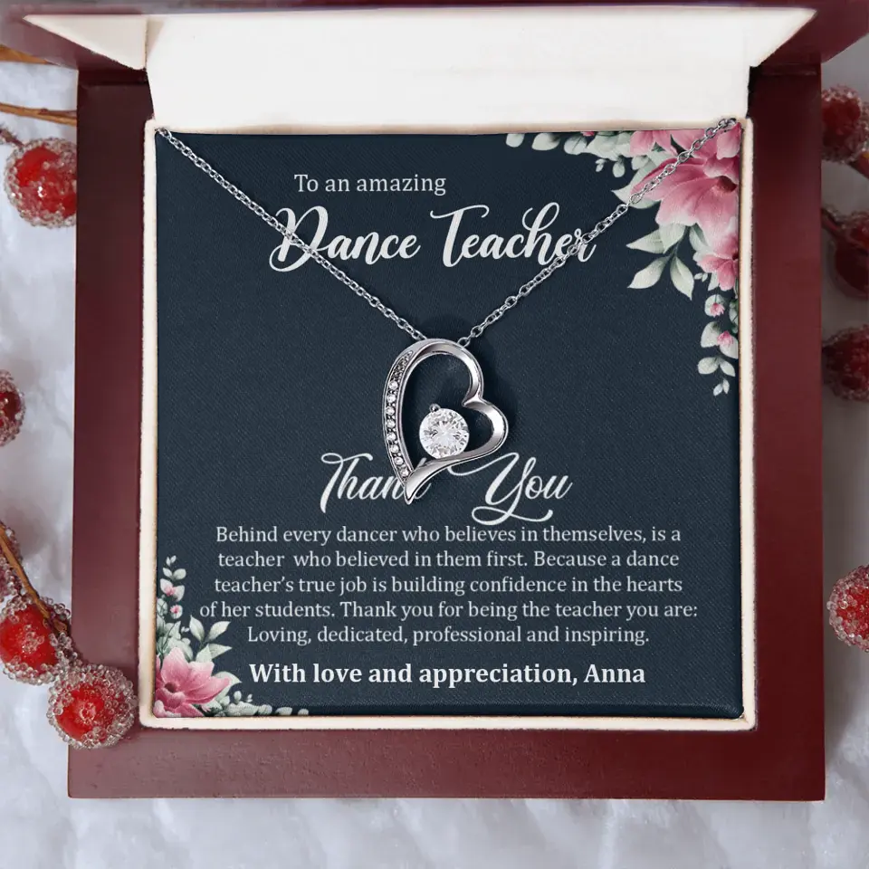 Behind Every Dancer Who Believes In Themselves Personalized Necklace - Image 57
