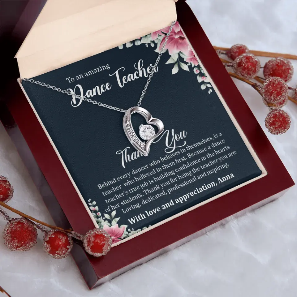 Behind Every Dancer Who Believes In Themselves Personalized Necklace - Image 58