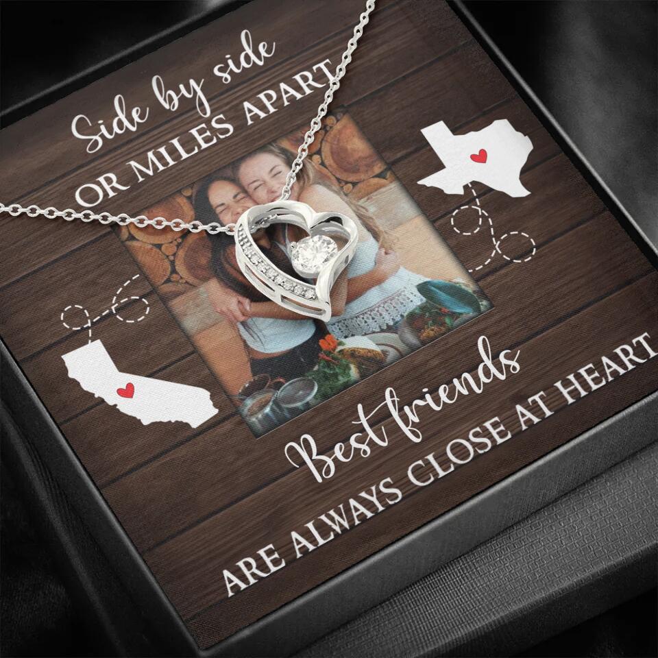 Best Friends Are Always Close At Heart Personalized Necklace - Image 11