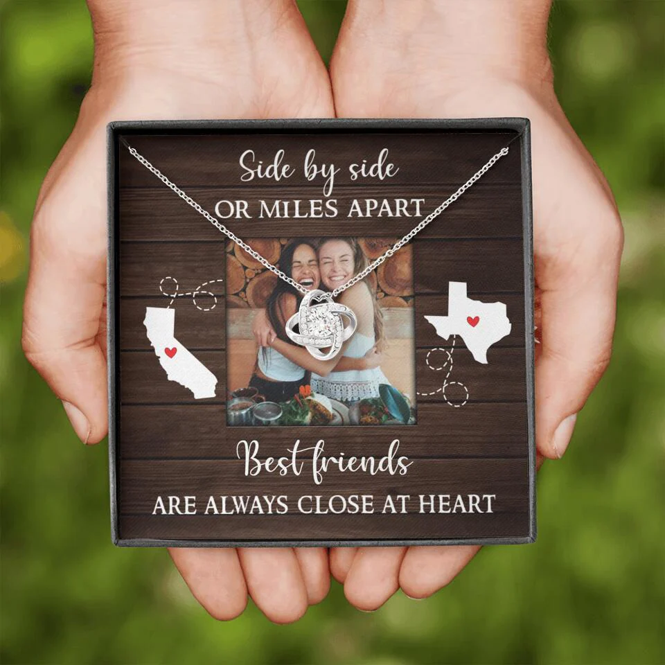 Best Friends Are Always Close At Heart Personalized Necklace - Image 25