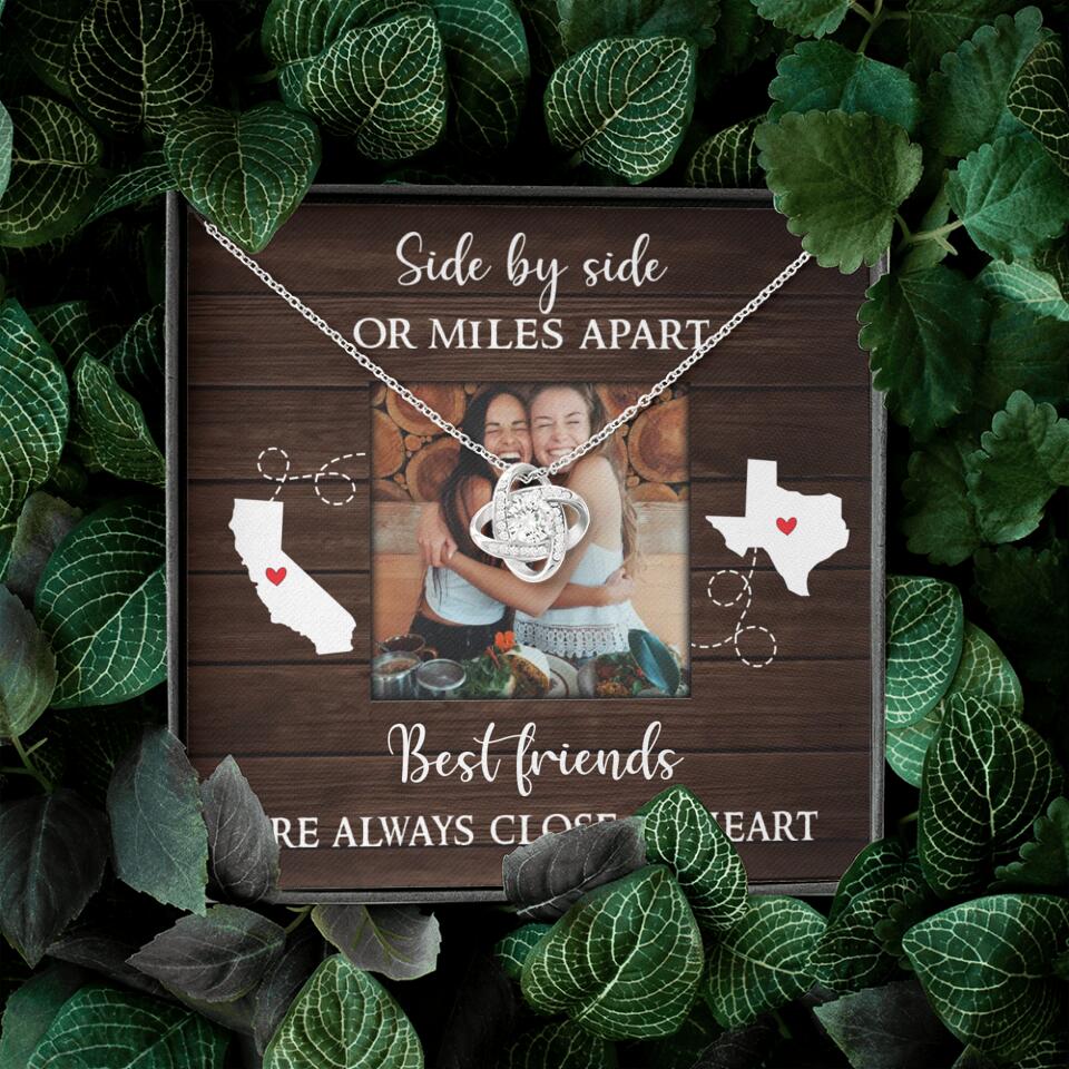 Best Friends Are Always Close At Heart Personalized Necklace - Image 26
