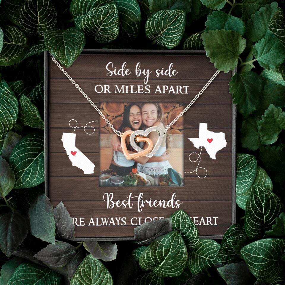 Best Friends Are Always Close At Heart Personalized Necklace - Image 52