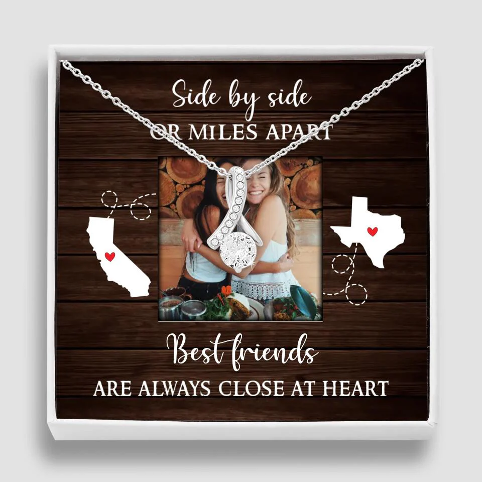 Best Friends Are Always Close At Heart Personalized Necklace - Image 55