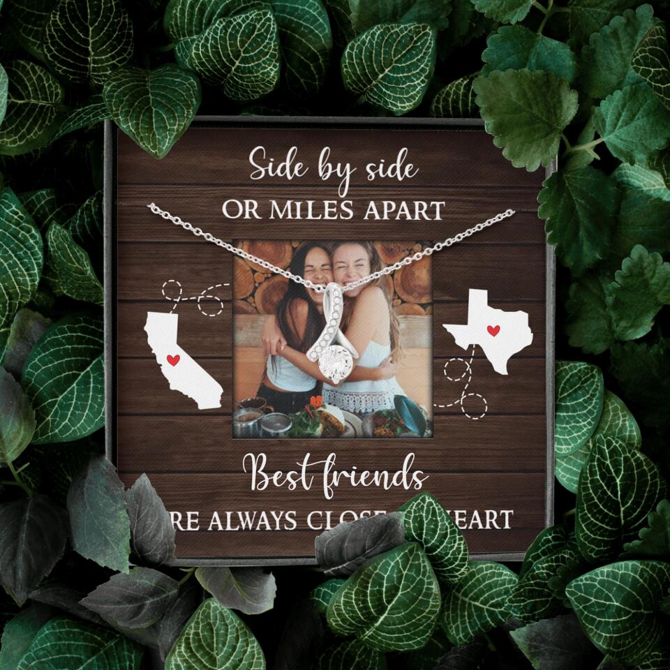Best Friends Are Always Close At Heart Personalized Necklace - Image 57