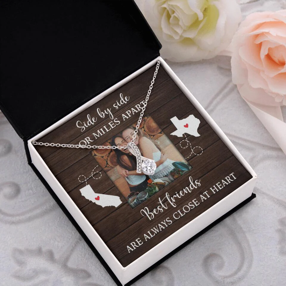 Best Friends Are Always Close At Heart Personalized Necklace - Image 58