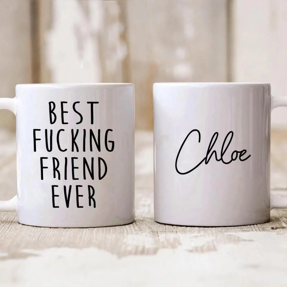 Best F*cking Friend Ever Personalized Mug - Image 3