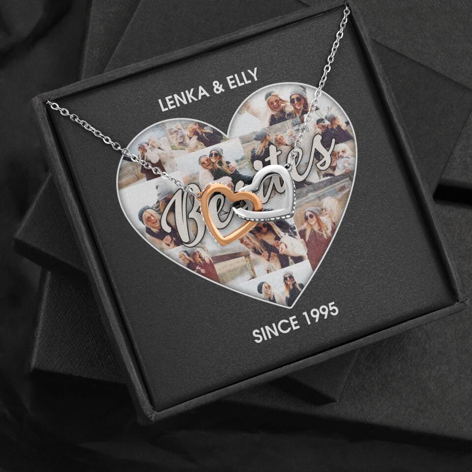 Besties Picture Collage Custom Necklace Friendship Anniversary Gift - Image 52