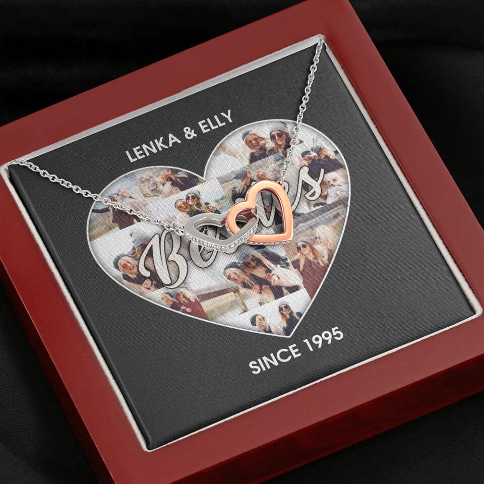 Besties Picture Collage Custom Necklace Friendship Anniversary Gift - Image 55