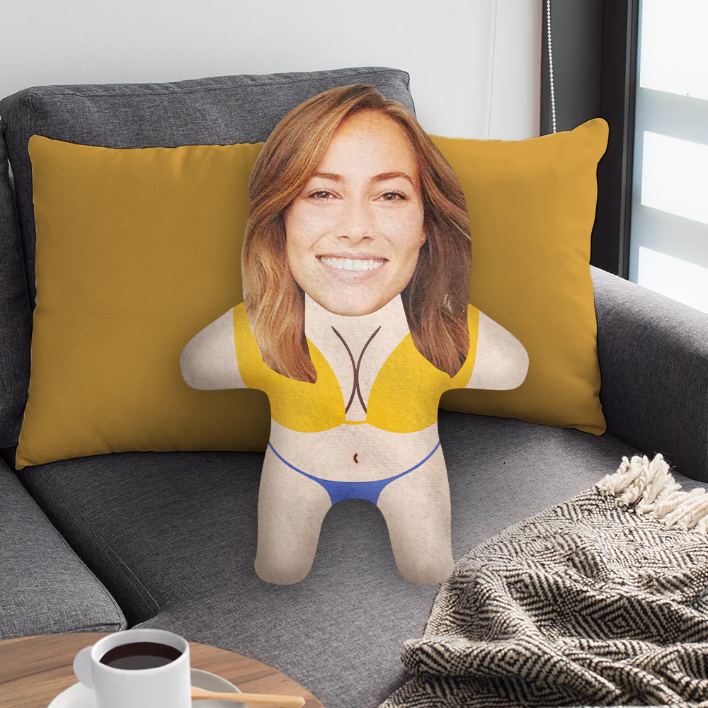 Bikini Women Custom Photo Pillow - Image 4