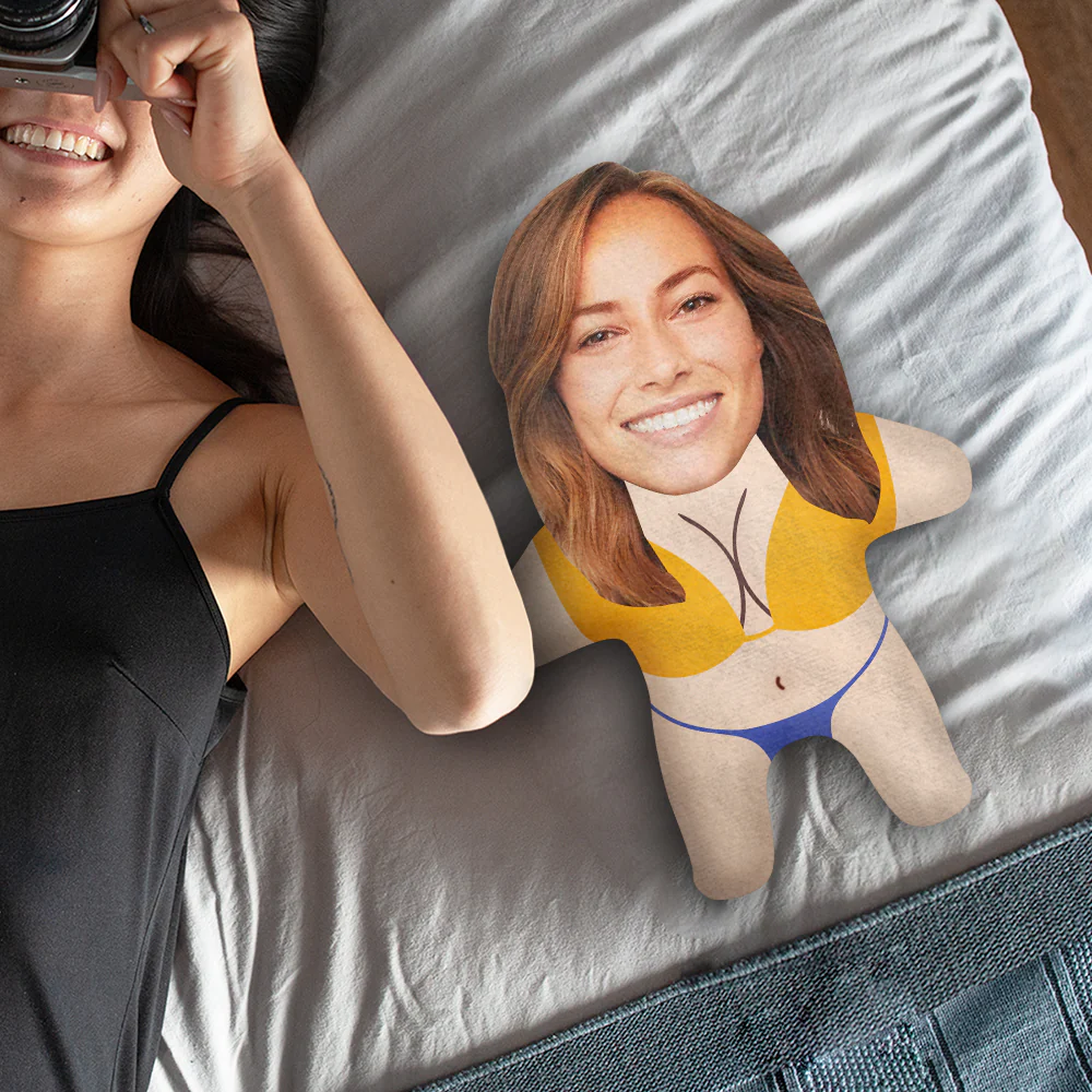 Bikini Women Custom Photo Pillow - Image 5